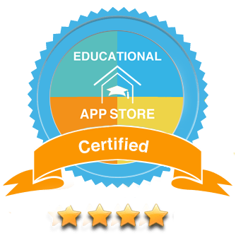 papoogames's tweet photo. A '4 star' certification from @eduappstore !
 "Overall the app is very good and PAPOO's team has put together an engaging educational app." https://t.co/MvZNESDlNq