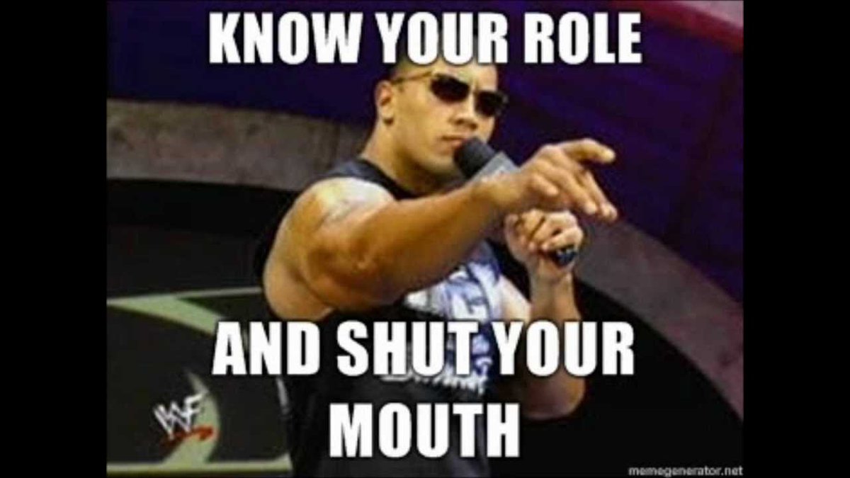 This is classic "Rock". <a href="/TheRock/">Dwayne Johnson</a>  #ClassicRockTaughtMe