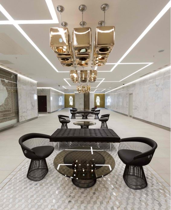 Recent project we furnished with RAWLS for Centre: MK. Lovely Knoll products for a luxurious finish