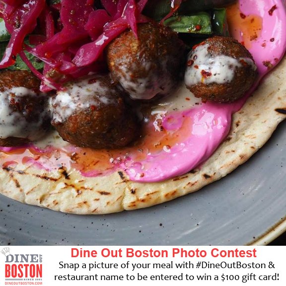 DineOutBos's tweet photo. If you go out for #DineOutBoston and not #Instagram it, did you even go? https://t.co/icAW2NjDXh