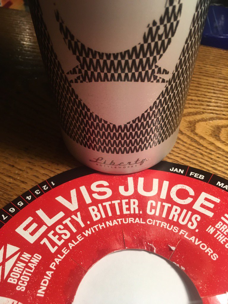 publican50's tweet photo. @fadocolumbus first keg of @BrewDogUSA Elvis Juice here #delicious #new4u @casonp31 @montyHill16 https://t.co/1o3CYvt2cq