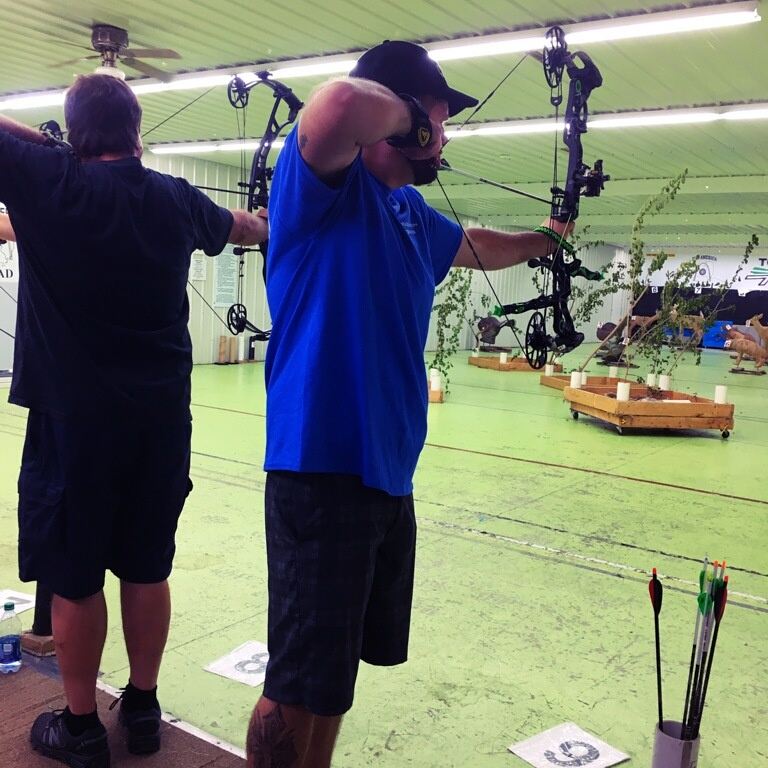 Deaddozen's tweet image. Puttin in work ! #archery #3dshoot #practicemakesperfect #teamwork #outdoorfun #deerhunting #outdoors #hunting #deershed #Competition