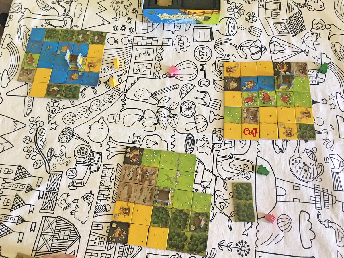 Cuando Iván nos gana a mamá y a papá por goleada a Kingdomino de <a href="/Morapiaf/">Morapiaf</a> 😅...