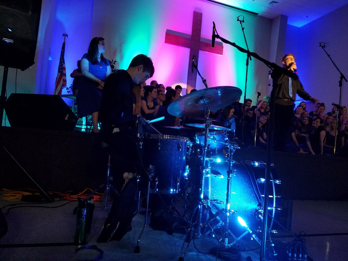 Skyler killed it on his first solo with New G at Holy Trinity Lutheran in Ft Walton Beach FL #ngtour2k17