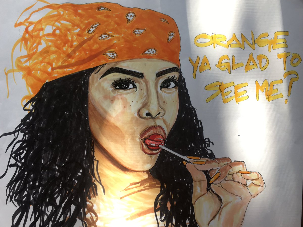 aar0nconda's tweet photo. orange ya glad to see me?🍊 https://t.co/DKe8n3nPa7