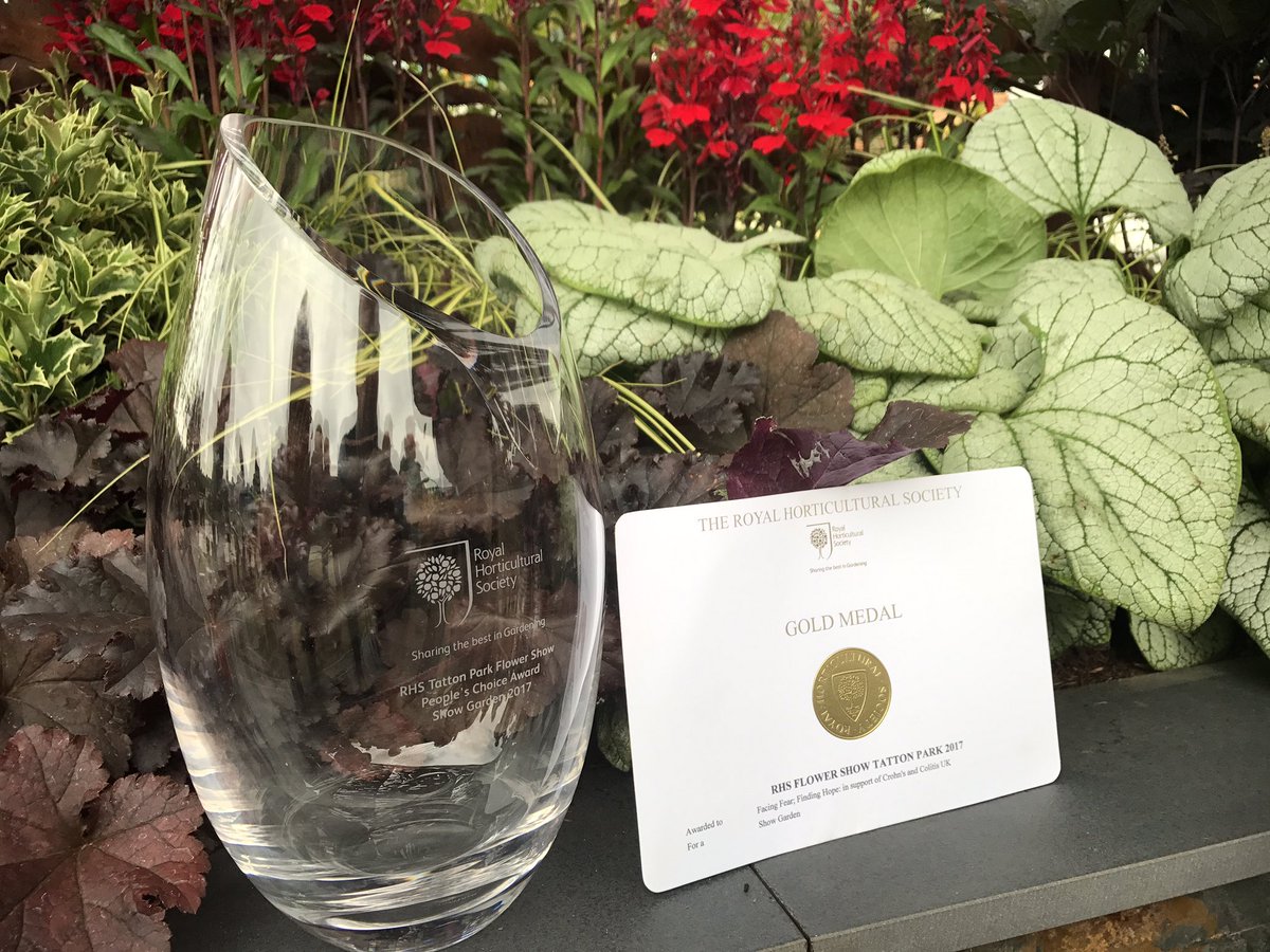 ActualLandscpes's tweet photo. We've Won #RHSTatton People's Choice Award!!! This is chosen from All the Gardens in the Show!!Wow!! #FacingFearFindingHope @DeesideDotCom https://t.co/OZpf8uxkSO