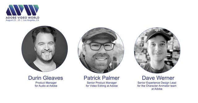 AdobeAeWorld's tweet photo. #TeamAdobe comes to #AdobeVideoWorld. See full speaker lineup &amp; program: https://t.co/9zaj30Wi2Z Save $100 w/ code FMC17. #aftereffects #LA https://t.co/fvoL8M3lyv