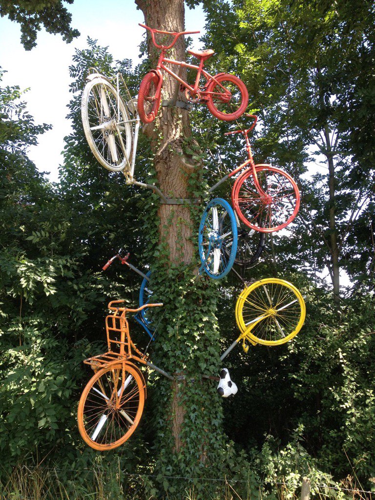 ZwolleFietst's tweet photo. ...de #geldboom is echt #oldschool ...dit is hipandhappening #biketree ~ fijne #fietszomer https://t.co/BjKof4ooV6