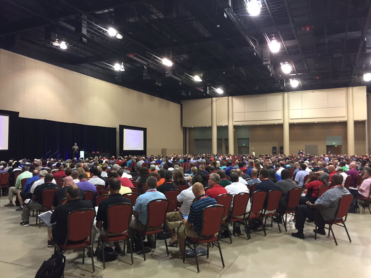 AHSAAnow's tweet photo. Medical Advisory Update now in session at #2017SC https://t.co/nDRRnOkbTi