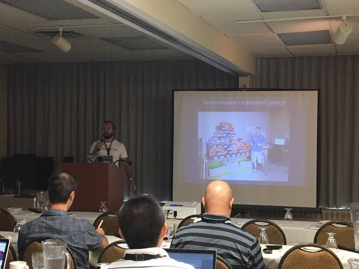 Chris Palmer from <a href="/boxfox/">BoxFox</a> is chatting about how to multiply your ecommerce business with #tech and integrity! #MidwestEcom17