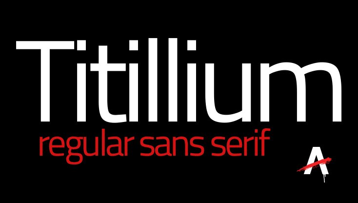 agencyof0ne's tweet photo. #freefontfriday rolls on this week with Titillium, an angular font in 11 weights. Great for tech or Sci-Fi projects. https://t.co/sbxfZlPwDn https://t.co/SRkZMDaNtm
