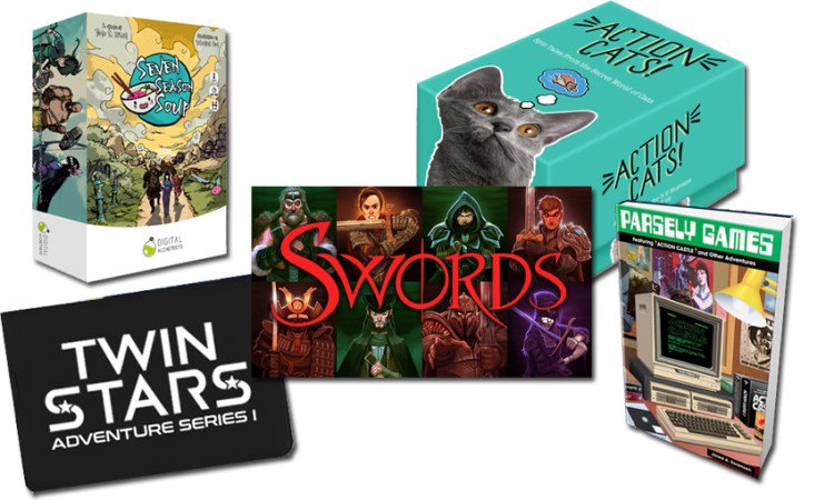 Gameosity's tweet photo. Jess’s Fav Five Kickstarters of the ... - https://t.co/6NLMmnx7F8 @Twogetherstudio @digialchemists @jaredsorensen @buttonshy @IanHinck https://t.co/V0lQyp7bv3