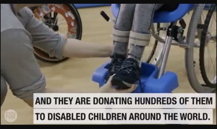 IsraeliAwesome's tweet photo. #Israel Wheelchairs of hope an Israeli company is making kid-friendly wheelchairs and donating them around the world https://t.co/4JzBrsUNYB https://t.co/PQODEx0Q4g