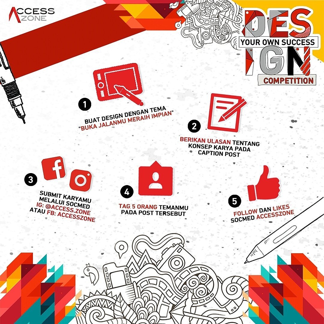 AboutPalembang's tweet photo. Masih bingung dengan cara ikutan Design Your Own Success Competition? Caranya gampang kok, Zoners!
#DesignYourOwnSuccess https://t.co/mJAA3jIvBk