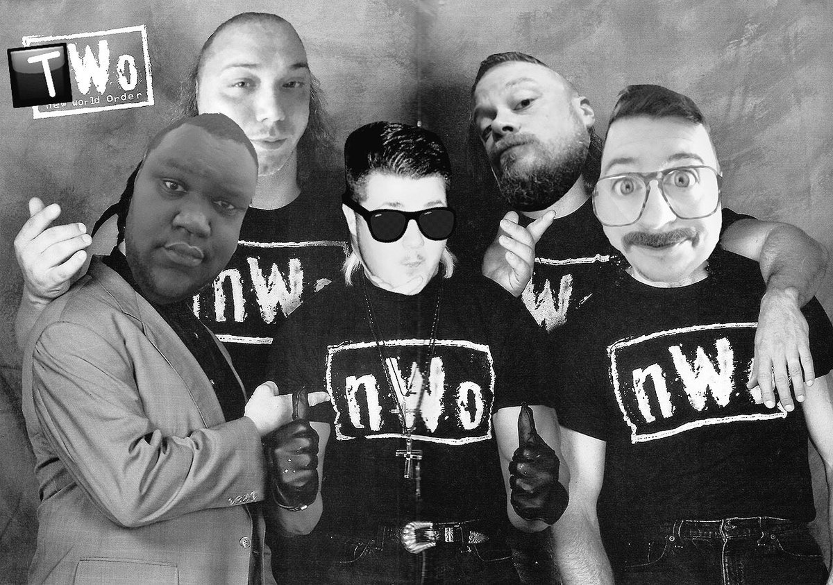 ajceezo's tweet photo. Ever seen a crew cooler than this? #tWo #TwitterWorldOrder @ShinSolidus @underscore_tim @ND49ersWWE @y2stump https://t.co/yi22WtD5Z9