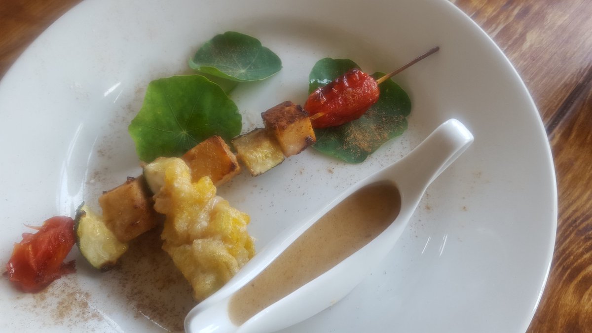 Vegan pressed peanut and courgette sate  <a href="/ShopMargate/">Margate seafront</a> <a href="/IsleThanetNews/">Isle of Thanet News</a>  #vegan #Margate #Thanet