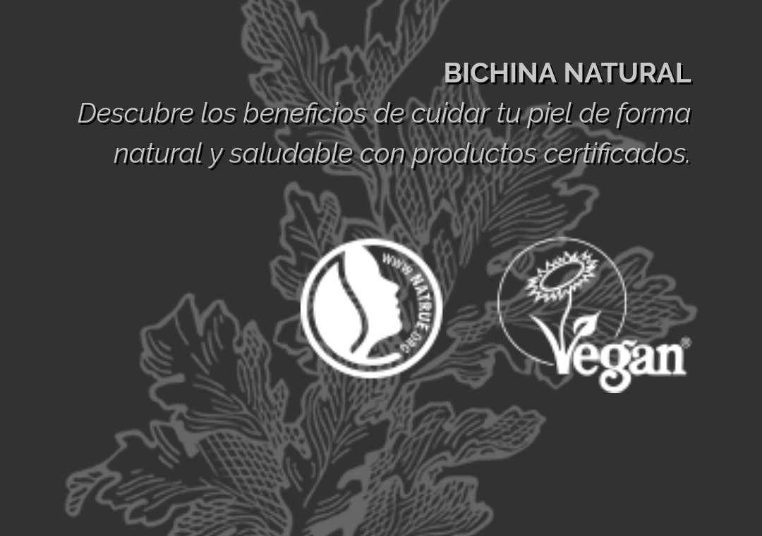 BichinaNatural's tweet photo. Cosmética certificada,belleza inteligente💞 #cueltyfree🐰#greenbeauty 💚#ecochic #pielsana #aceitedebellota 
👉 https://t.co/tlE6q8Qi2i 😉 https://t.co/szKltGeXej
