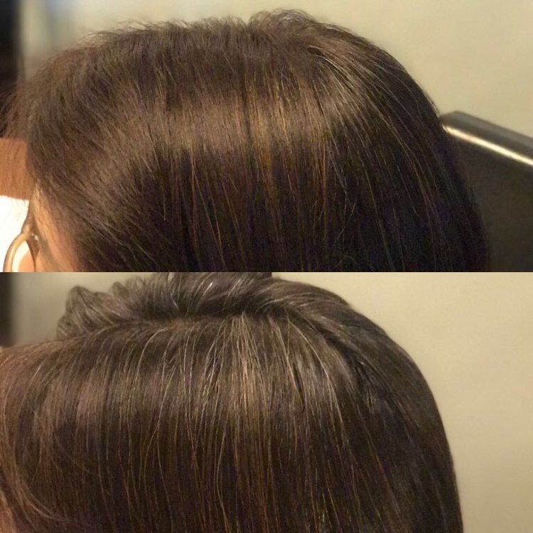 allison_wky's tweet photo. before &amp; after ❤️ @Clairolcolor #Complimentary #ShowYourRoots #clairol @influenster #sponsored #contest https://t.co/ONPzscGqbr