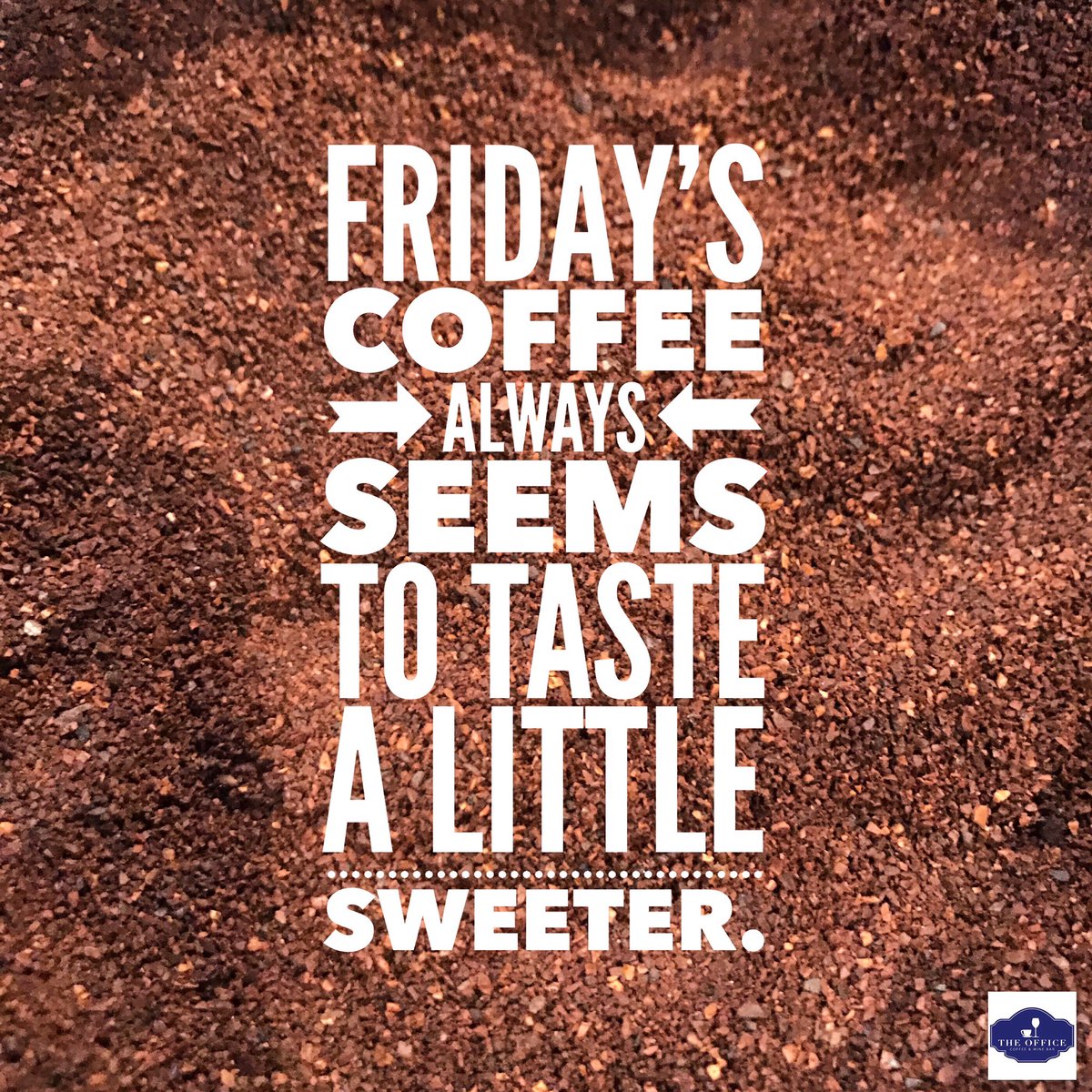 TheOfficeBSL's tweet photo. RT if you agree! 👊 #tgif #coffee https://t.co/Db6xEtcYXG