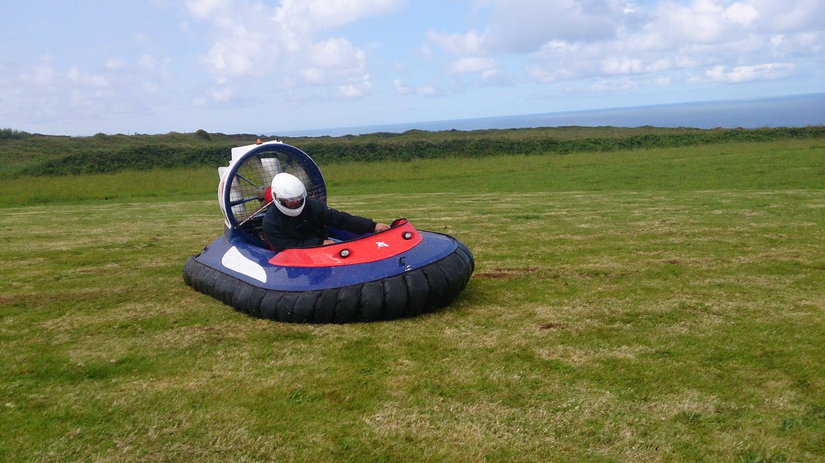 cornwallhover's tweet image. Drive A Hovercraft At The Hovercraft Experience 
Perranporth Airfield 
Discounts For All Blue light Personal.