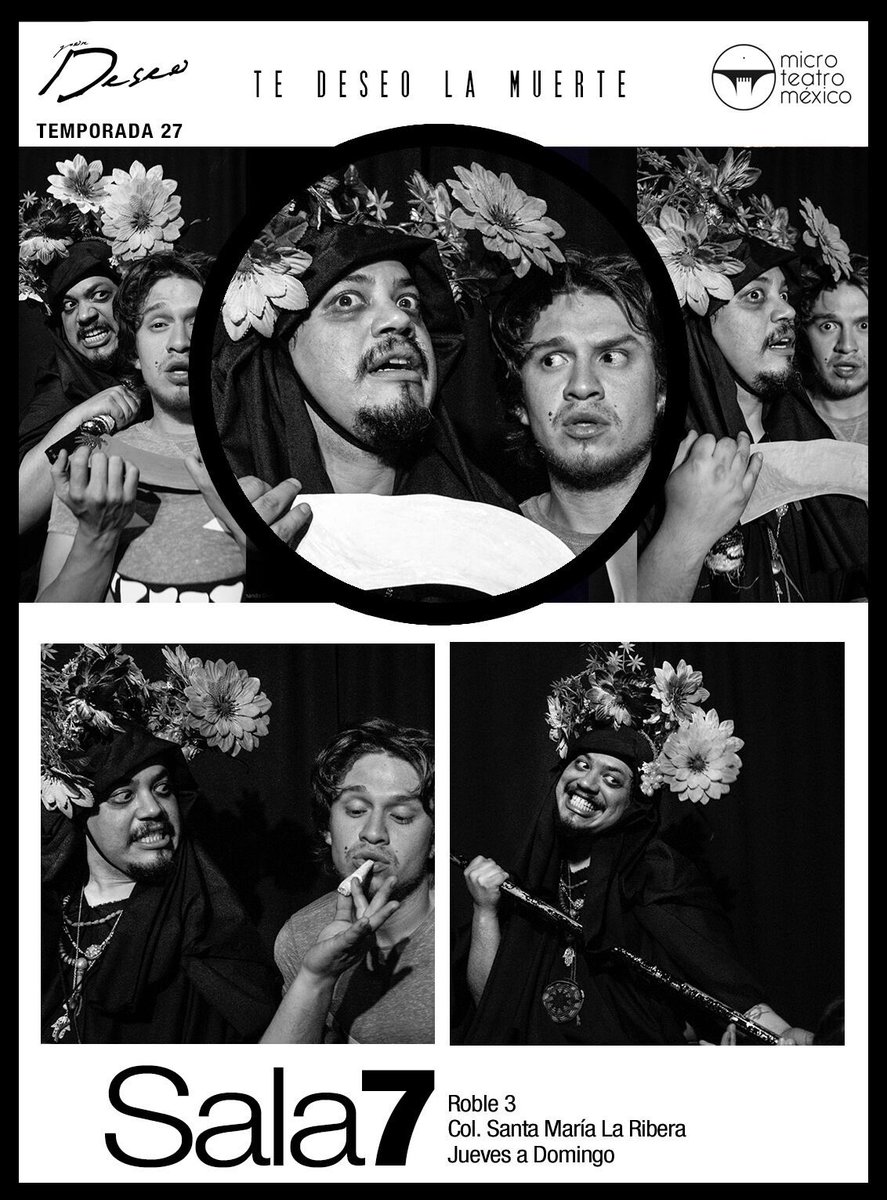 luzefante's tweet photo. No es broma #PorDeseo termina este fin de semana en @MicroTeatroMex así que en la SALA7 te esperamos para que te diviertas! Elige tu combo! https://t.co/6vZCeX9ZYt