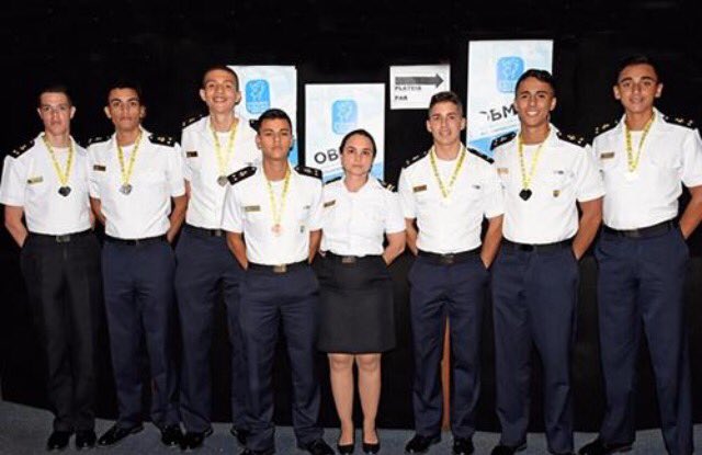 Alunos do Colégio Naval ganham medalhas de prata e bronze na Olimpíada Brasileira de Matemática das Escolas Públicas marinha.mil.br/noticias/aluno…
