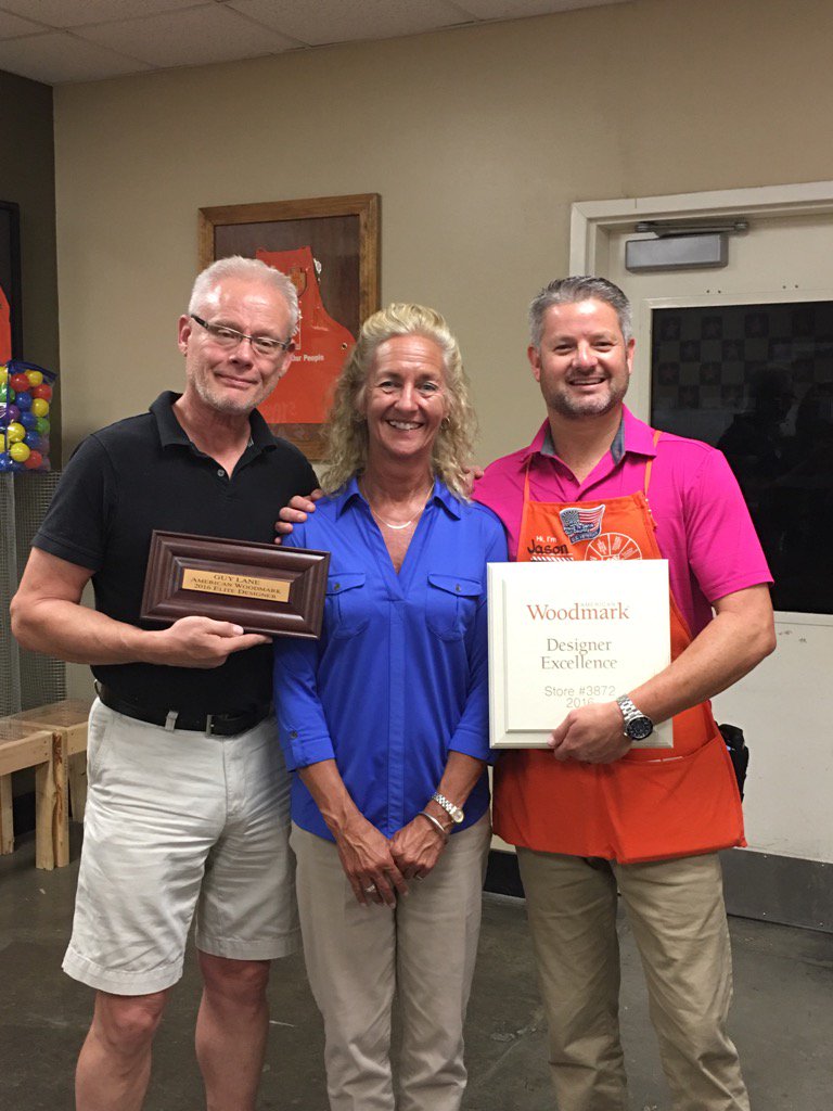 HosackVicki's tweet photo. Congrats Guy, Elite seller for Woodmark! @Jrp110371 @ThompsonRandol @HillardBob @GardnerD314 https://t.co/AwOs6LtE2y