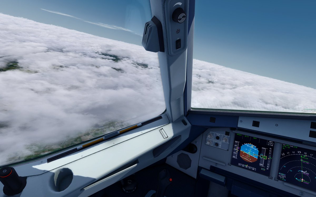 FactionToo's tweet photo. Departing Gdansk. Sometimes the sim's pretty good. Thanks, @ActiveSkyNext #TOGAprojects. https://t.co/3QsiR68ogG