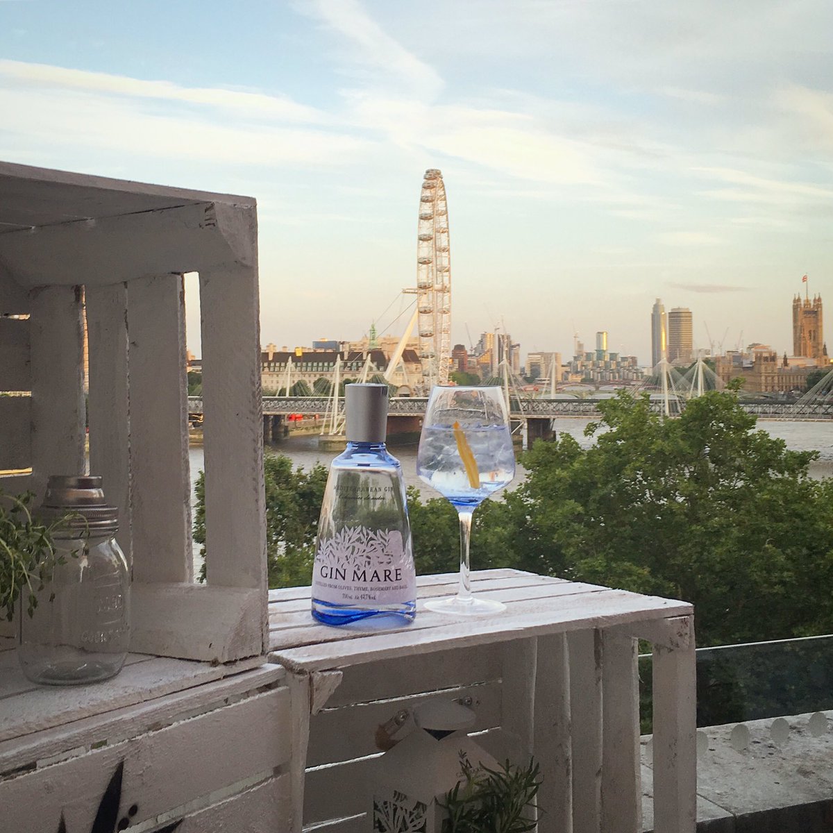 GinMare's tweet photo. Didn't make #GinMare #MedRooftops last night in #London? Don't worry! RT and you could #win entry for 2 tonight! https://t.co/maZwbEIuNT