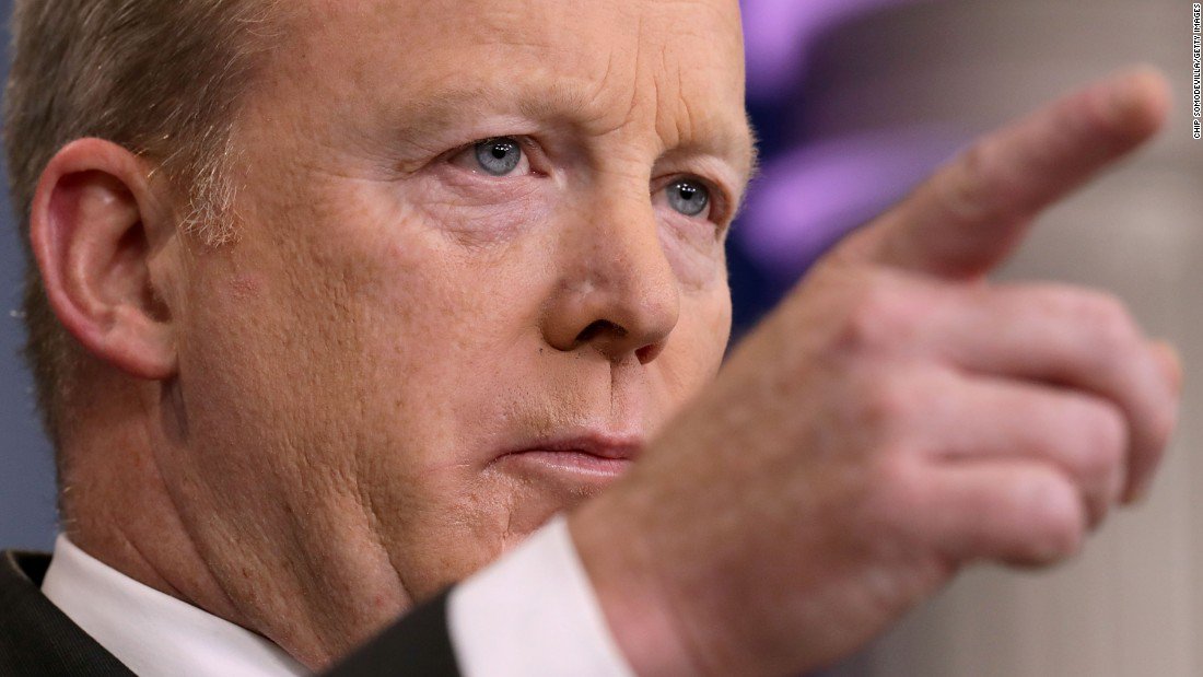 CNNPolitics's tweet photo. BREAKING: White House press secretary Sean Spicer has resigned, according to three White House officials https://t.co/nQuFN7f4gS https://t.co/NguOBKIREW