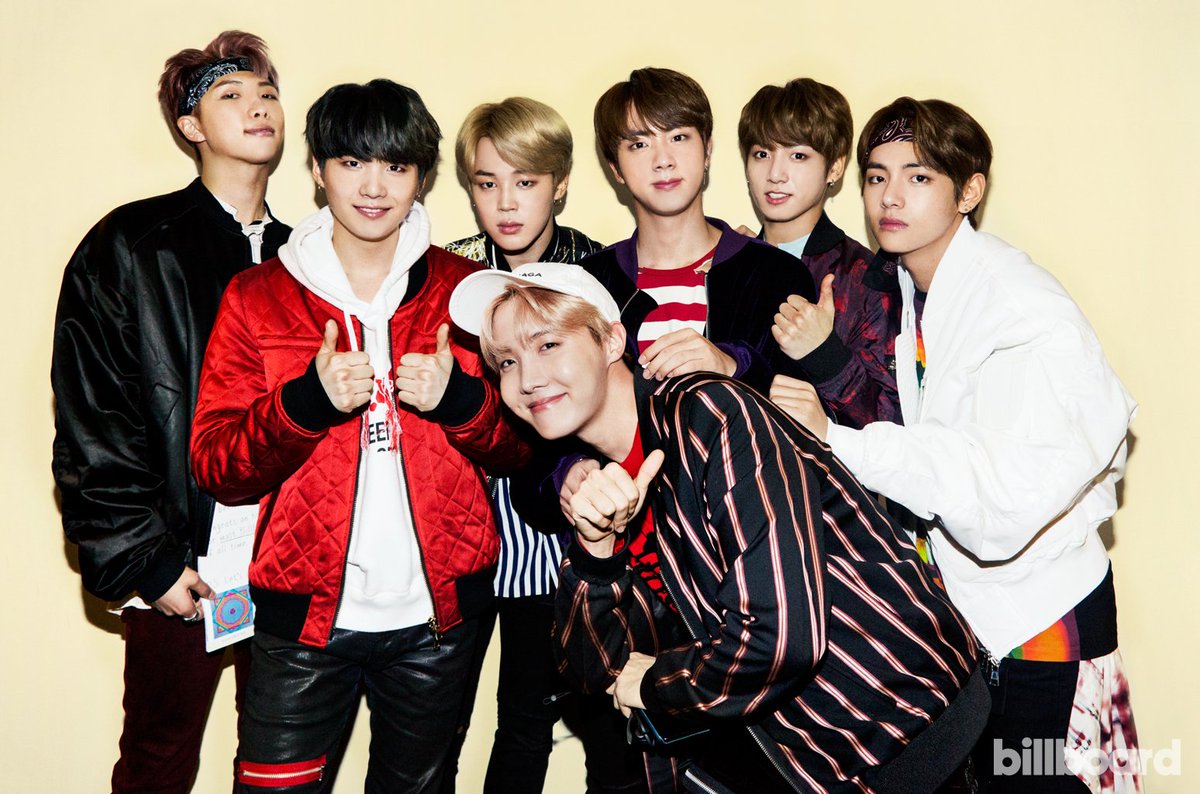 billboard's tweet photo. #BTSArmy! What do you want to ask BTS? Reply with questions you want them to answer and be sure to stay tuned 😉 https://t.co/ErUT4qpbZa