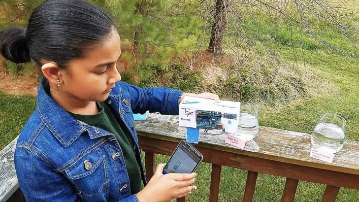 goodworld's tweet photo. Nearly 2000 communities have unsafe drinking water. This 11yo invented a test kit for lead in water: https://t.co/xNMKmhMvky #socialgood https://t.co/jV2VHUaFRx
