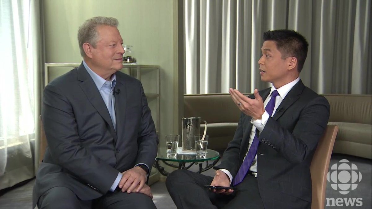 CBCPolitics's tweet image. LIVE Q&amp;amp;A ALERT: Ask former U.S. Vice President @AlGore your questions. @AndrewChangCBC hosts the Facebook live: facebook.com/CBCPolitics/vi…