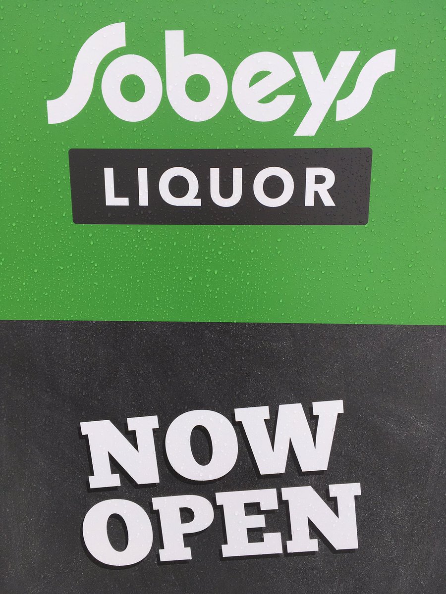 We are OPEN! <a href="/SobeysLiquor/">SobeysLiquor</a> #sask #prestoncrossing come check us out and collect <a href="/AIRMILES/">AIR MILES Reward Program</a>