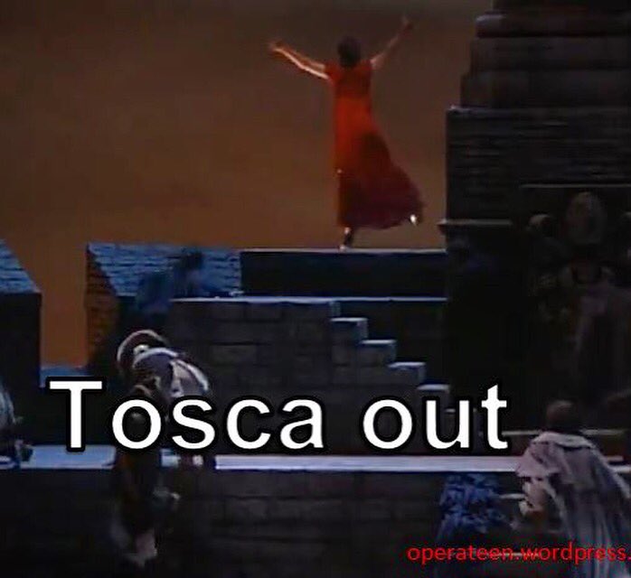 BostLyricOpera's tweet photo. Friday FEELING ππ½ββοΈ#ToscaBLO #tosca #operameme #classicalmusicjokes #tgif #fridayfeeling https://t.co/Fvw5UIdMiW
