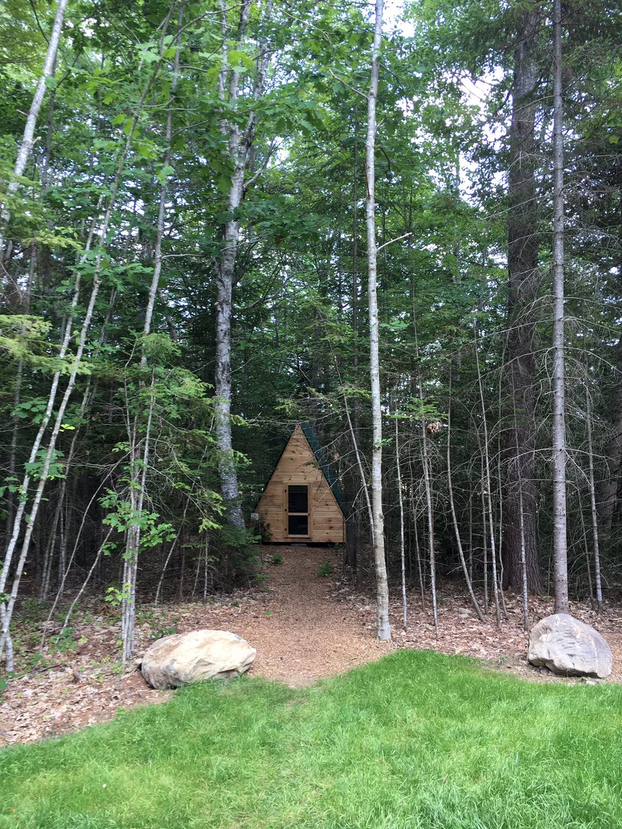 asweetstart's tweet photo. Spent some time at Tops'l Farm in Waldoboro, Maine today. It's incredible! They're welcoming 6 or so weddings a year! #glamping #mainebarn https://t.co/ncHkUHJ9Wd