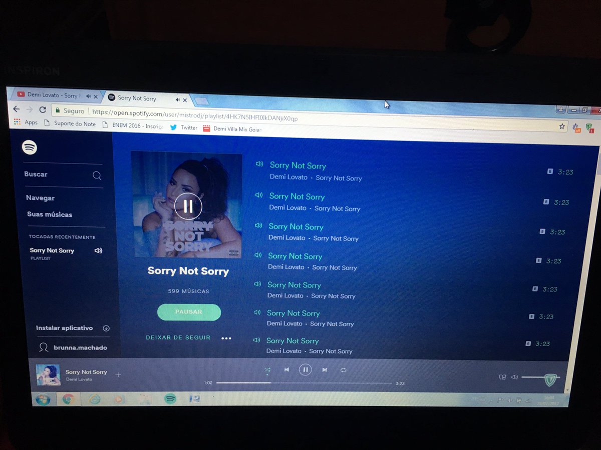 lovatofeatluan's tweet photo. @shadydemifacts #SorryNotSorrySpotify https://t.co/XkUEN1THHv