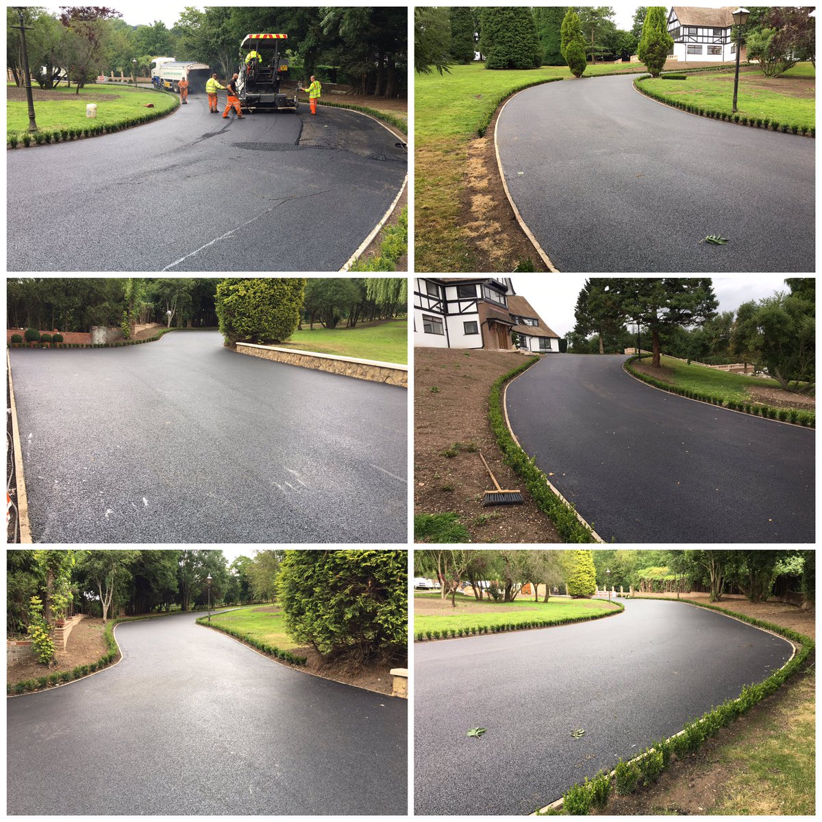 RNsurfacing's tweet photo. Resurfacing of a large driveway with SMA in Henley-in-Arden https://t.co/ibqDcIBDCK