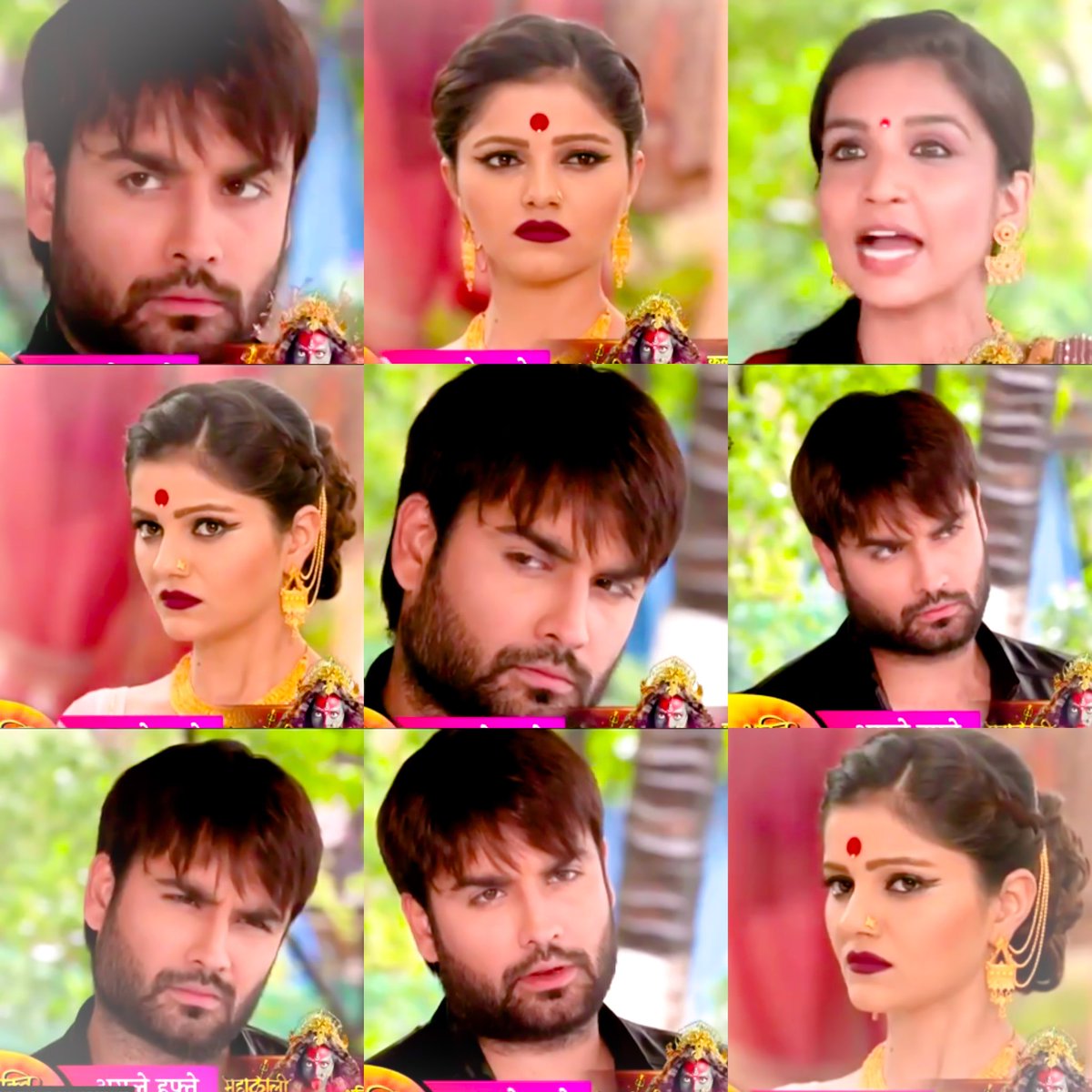 zezeesam_01's tweet photo. @VivianDsena01 @RubiDilaik  The demolition of a tent until #Harman  leaves but did not give up #Shakti https://t.co/UFss7uhgVt