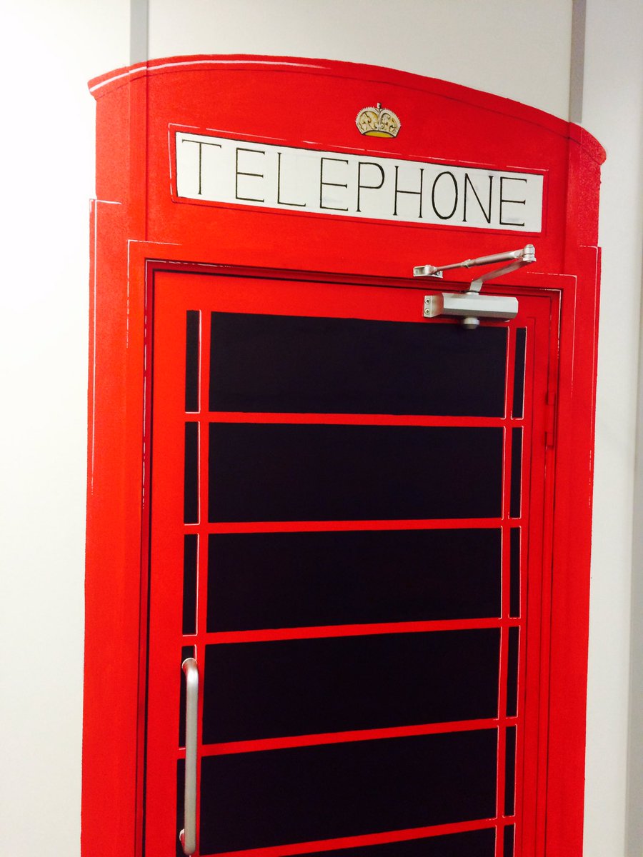 HOUSEofZINTHOS's tweet photo. Murals I did recently to brighten up @Welsh_ICE's Skype booths! 🎨💻☎️ https://t.co/hJygYrEzd5