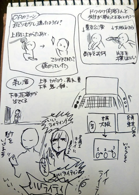 大阪初日の変更点とアドリブとカテコのみよメモ(ネタバレ) 