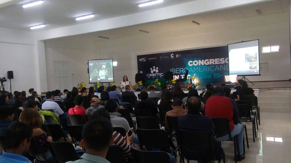 CIBETICUTC's tweet photo. Edith Dulce Morales, presenta la conferencia Magistral- PMI Pulse of Profession y el entorno de la administración de proyectos en las TIC. https://t.co/Dnun8Tepjh