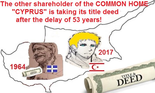 AlexyFlemming's tweet photo. The other shareholder of the COMMON HOME "CYPRUS" is taking its title deed after delay of 53 years #ConferenceonCyprus #Cyprus #Cyprustalks https://t.co/y92gMsGr2f