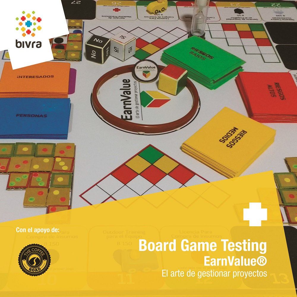 BivraSite's tweet photo. Con los #BoardGameTesting de esta semana hemos hecho ajustes en EarnValue® que seguiremos probando este 24 y 26 de julio en @TheCoffeeRoad https://t.co/QdZ3jS1xmb