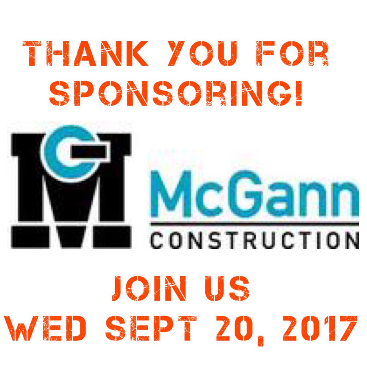 gunning4hope's tweet photo. Thank you @McgannConstruct for your sponsorship of the #5thAnnualGunningForHope #AimingAtACureForCancer https://t.co/Um3QAmjSm1