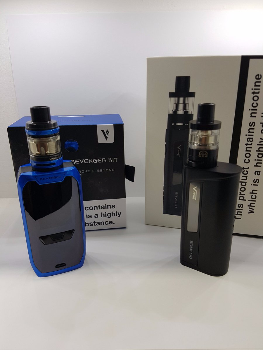 SWITCHecig's tweet photo. They have arrived, folks !!
Vaporesso Revenger kit and
Innokin Oceanus kit ๐๐
Plus a full restock of #Juicz
๐๐ 18+ Adults Only ๐๐ https://t.co/TIyVPDGEU9