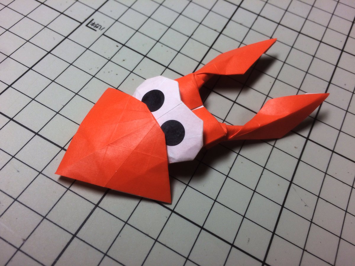 Doppen No Twitter スプラトゥーンのイカの折り紙の新型です