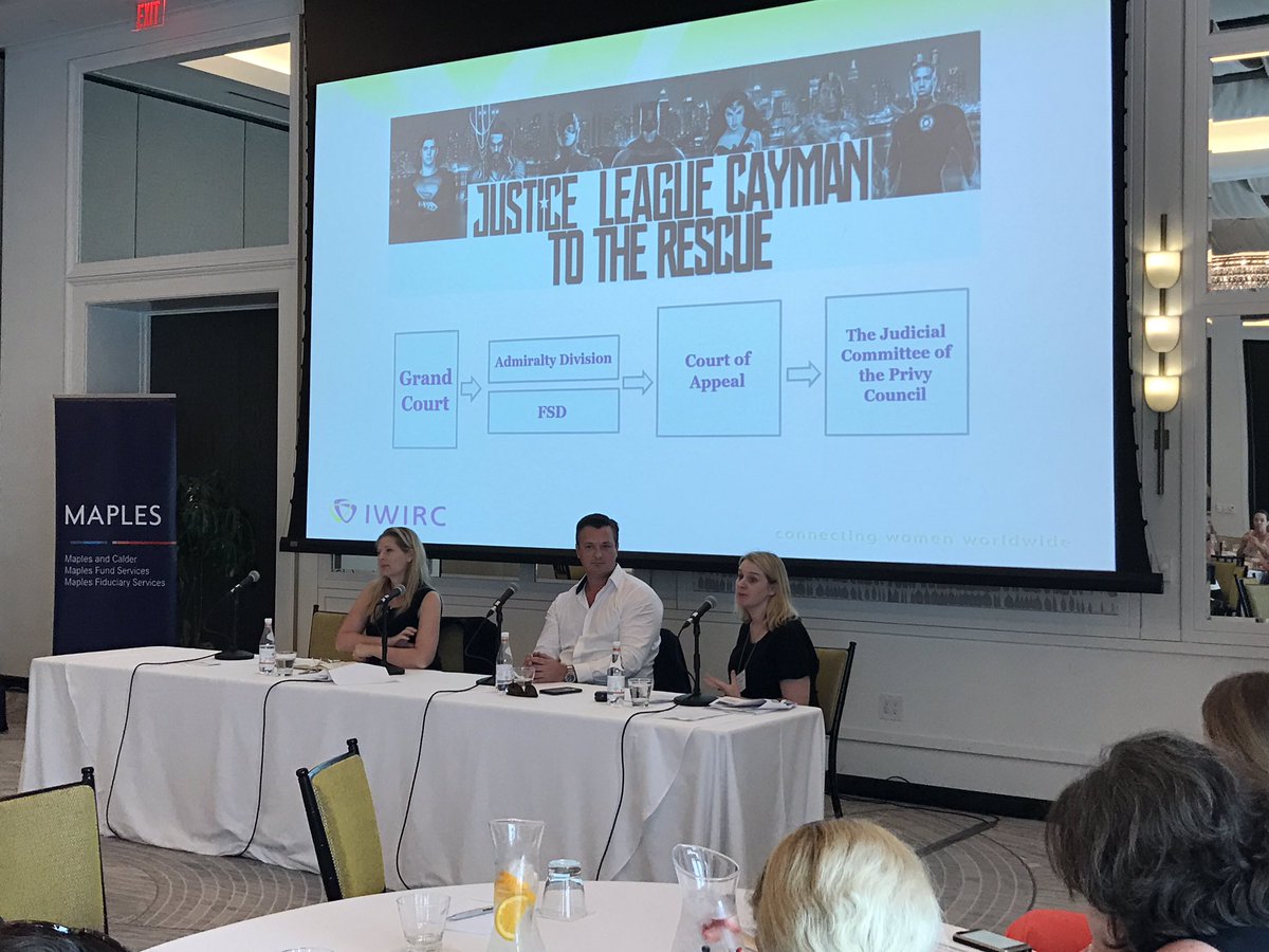 A great panel on demystifying cayman litigation and bankrutcy!  #iwircleaders2017 <a href="/IWIRC/">IWIRC</a>