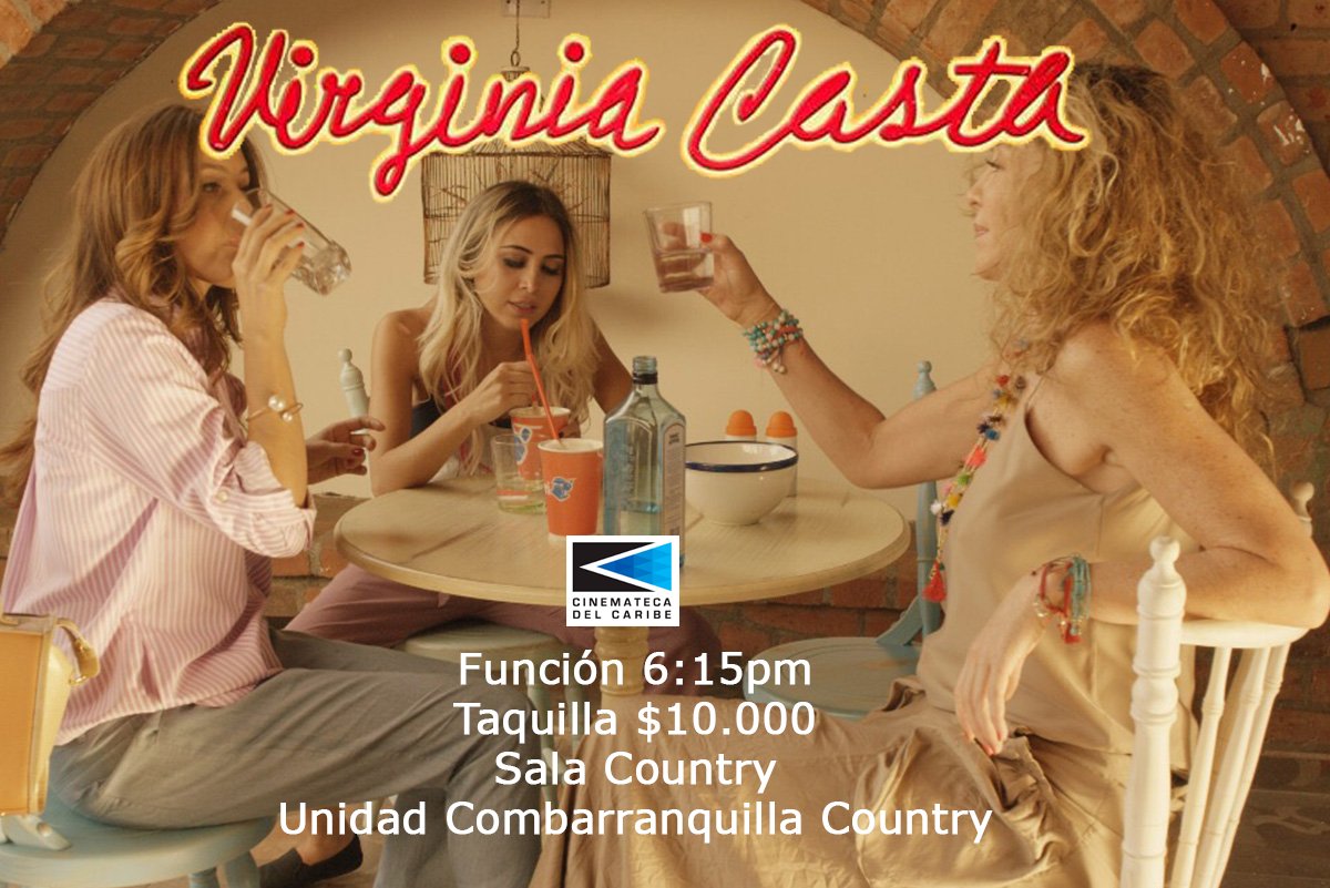 cinematecaribe's tweet photo. VIERNES DE BUEN CINE! hoy en tu sala country vive una tarde espectacular con estas dos grandes producciones #virginiacasta #lasmalashierbas https://t.co/urIJ42NaJW