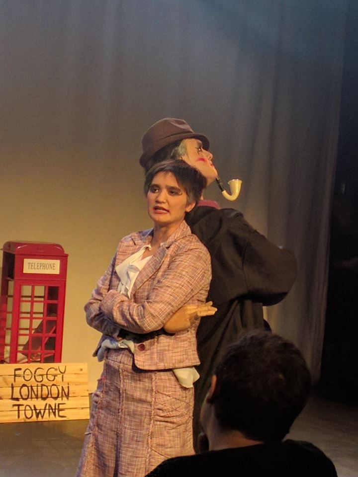 AnystageTheater's tweet photo. See Maggie Thatcher and Sherlock Holmes team up at our FINAL show tonight! #capfringe17 #MagThatch 
Tickets- https://t.co/3QM5MLP6Zq https://t.co/N9tgsBFBTh
